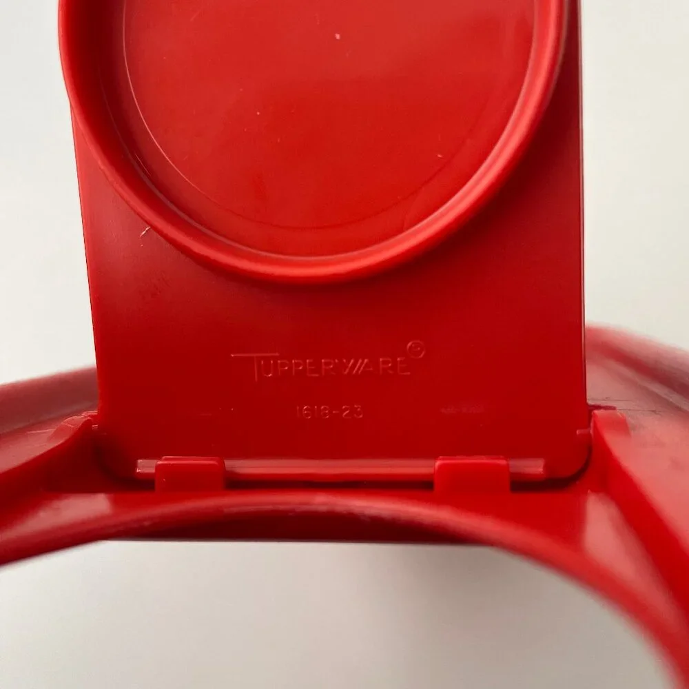 Tupperware 9” Oval #4 Modular Mates 1614 + Red Seal Lids 2 Lot 9.75 c 1616 1618 - Picture 11 of 11